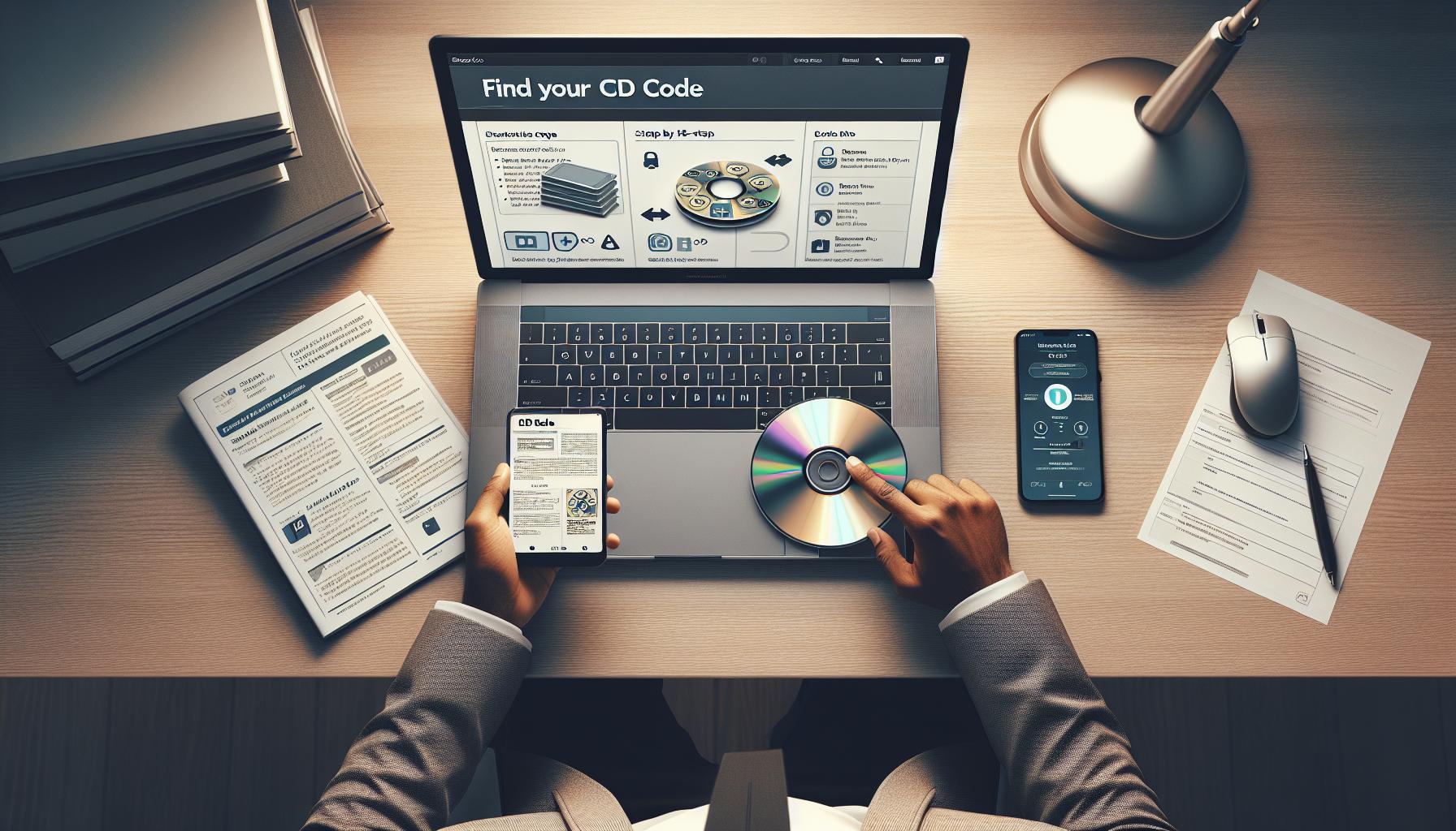 Métodos para encontrar tu código CD