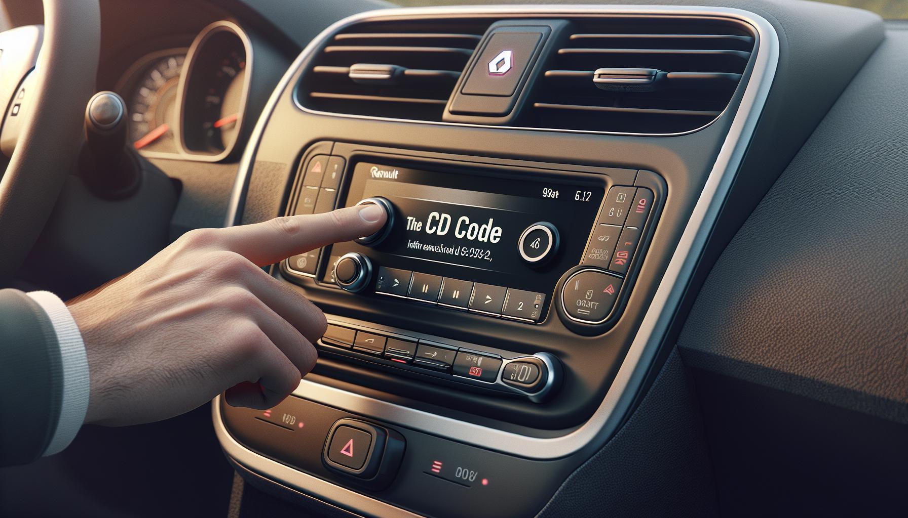 Importancia del código CD en tu Renault