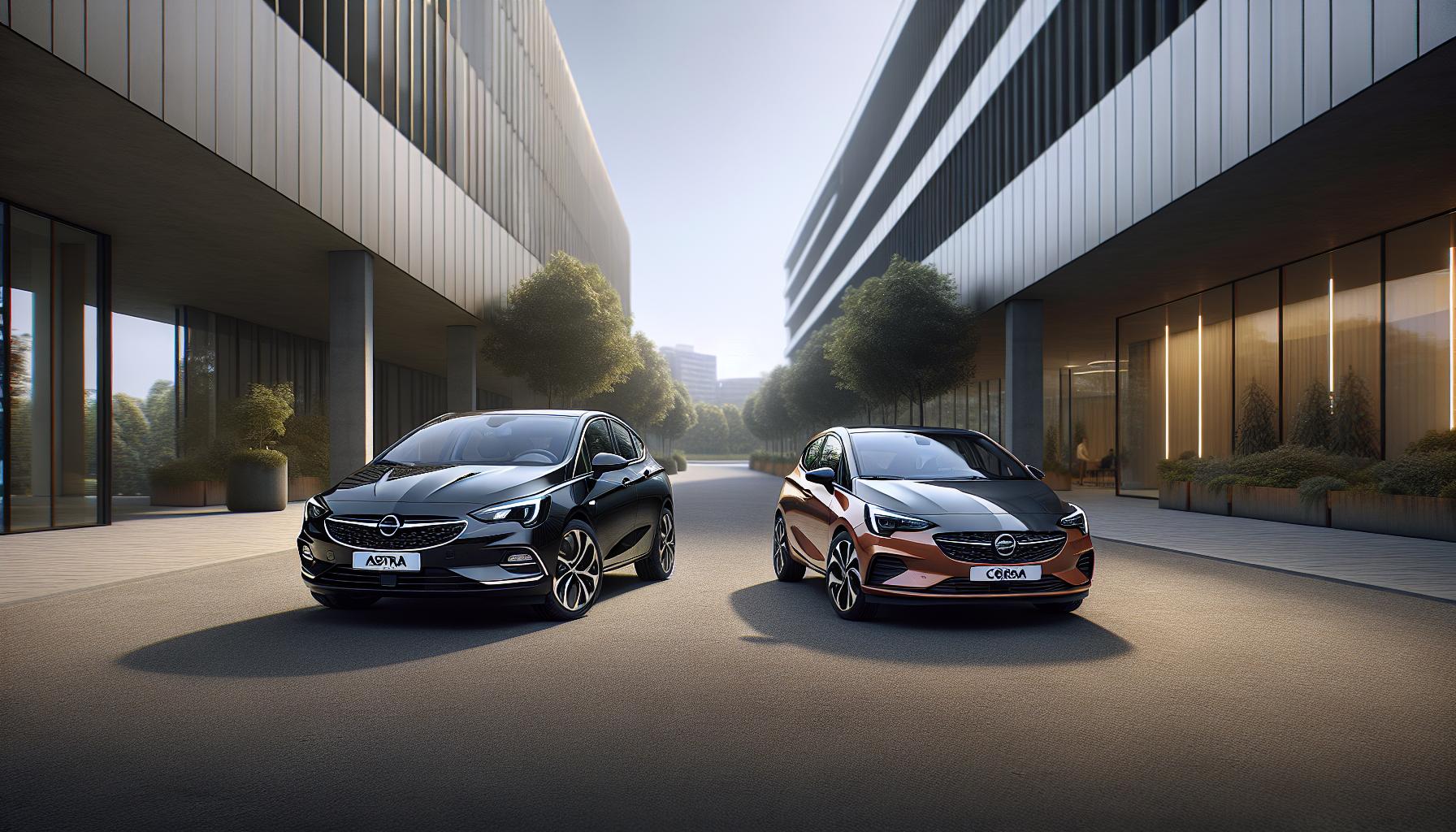 Análisis Comparativo de Modelos Opel: Astra vs. Corsa