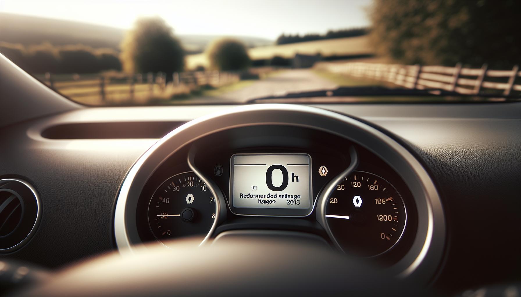 Kilometraje recomendado para Renault Kangoo 2013