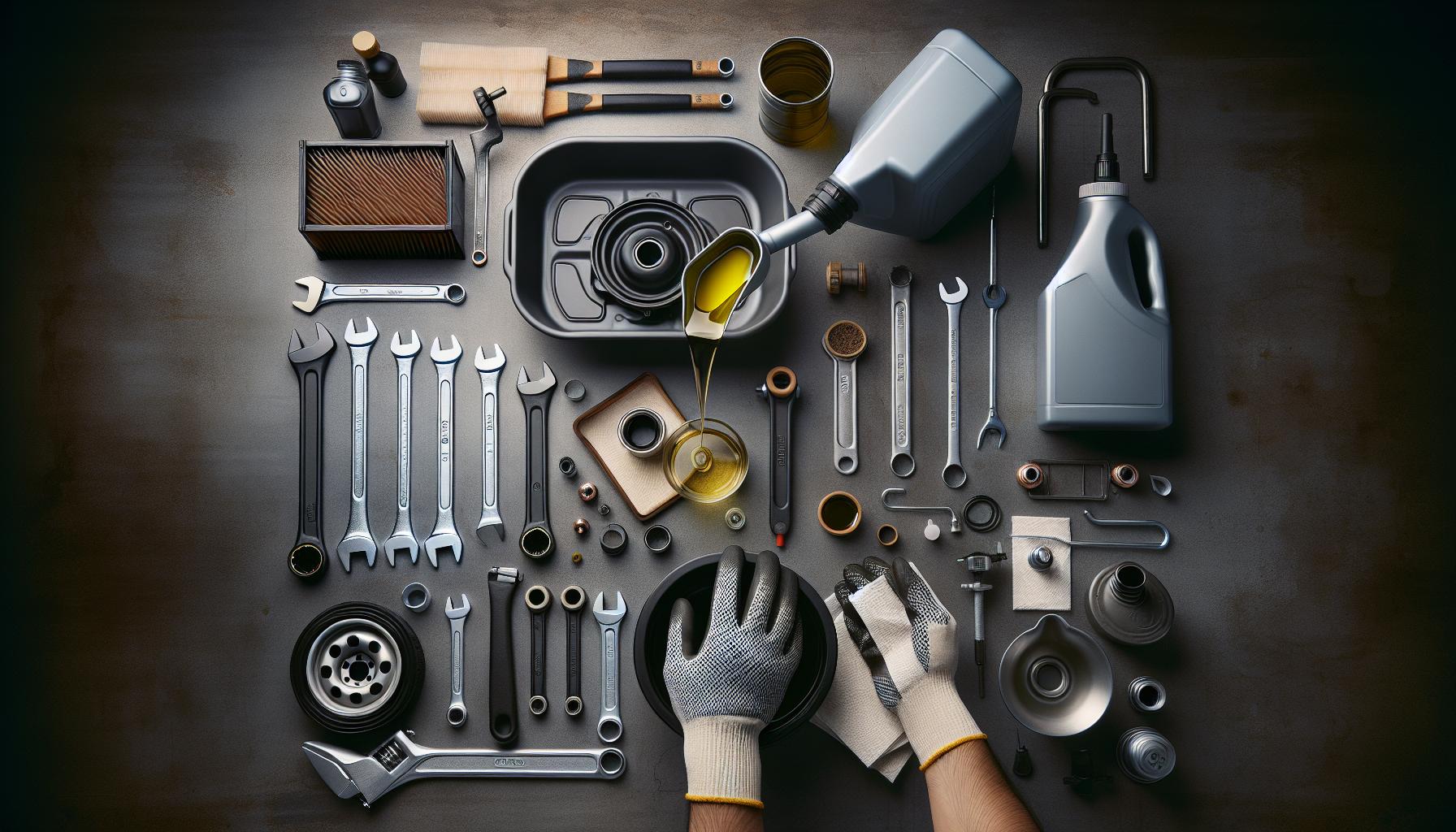 Herramientas Necesarias para el Cambio de Aceite