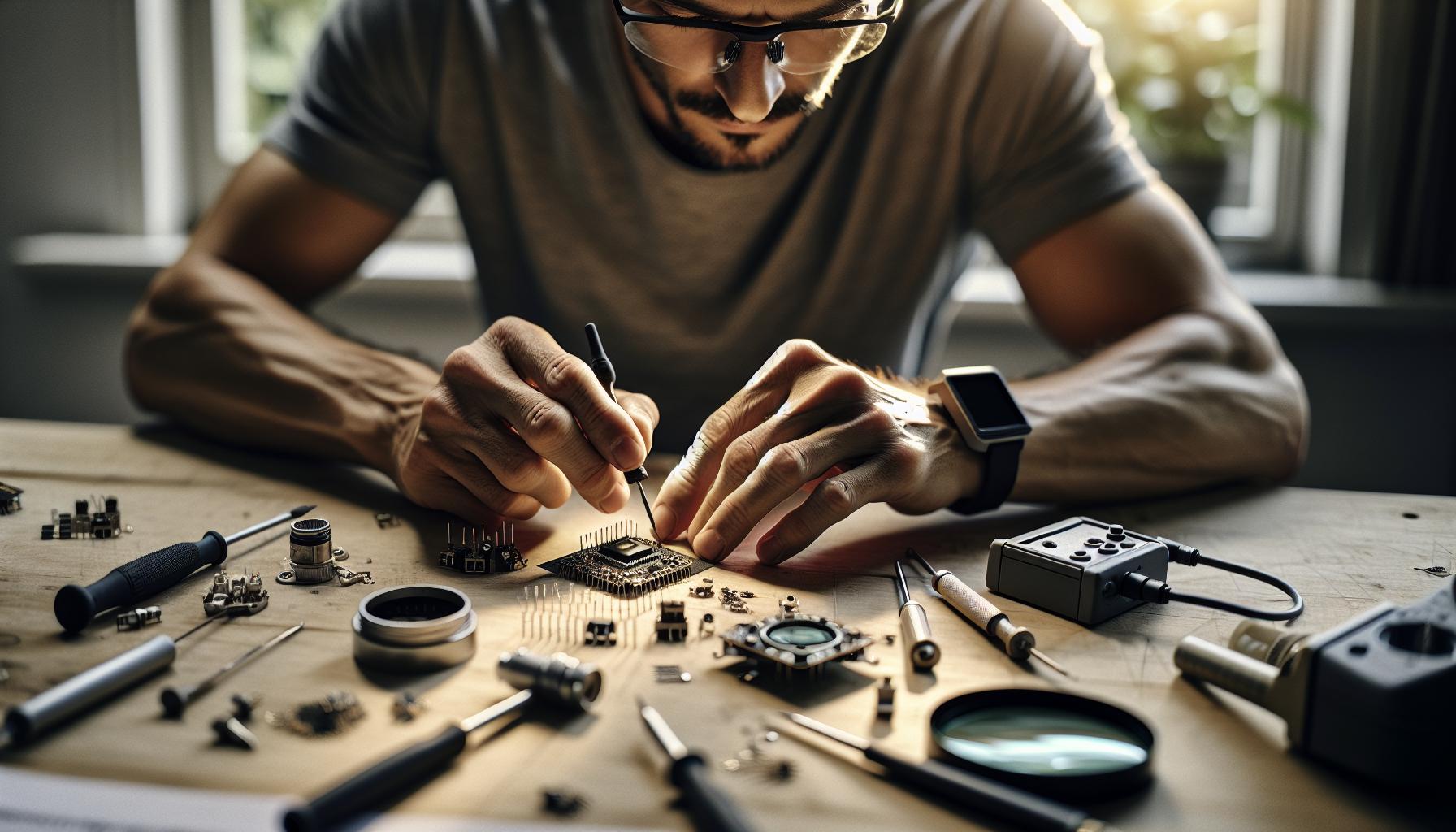 ¿Puedo reparar el sensor yo mismo?