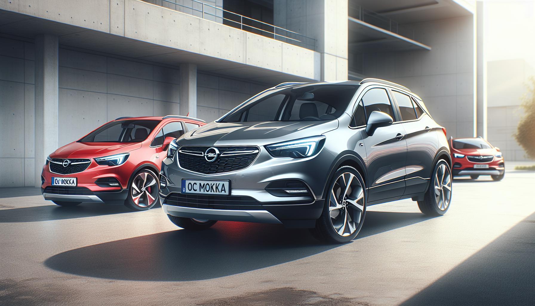 Comparativa entre Versiones del Opel Mokka