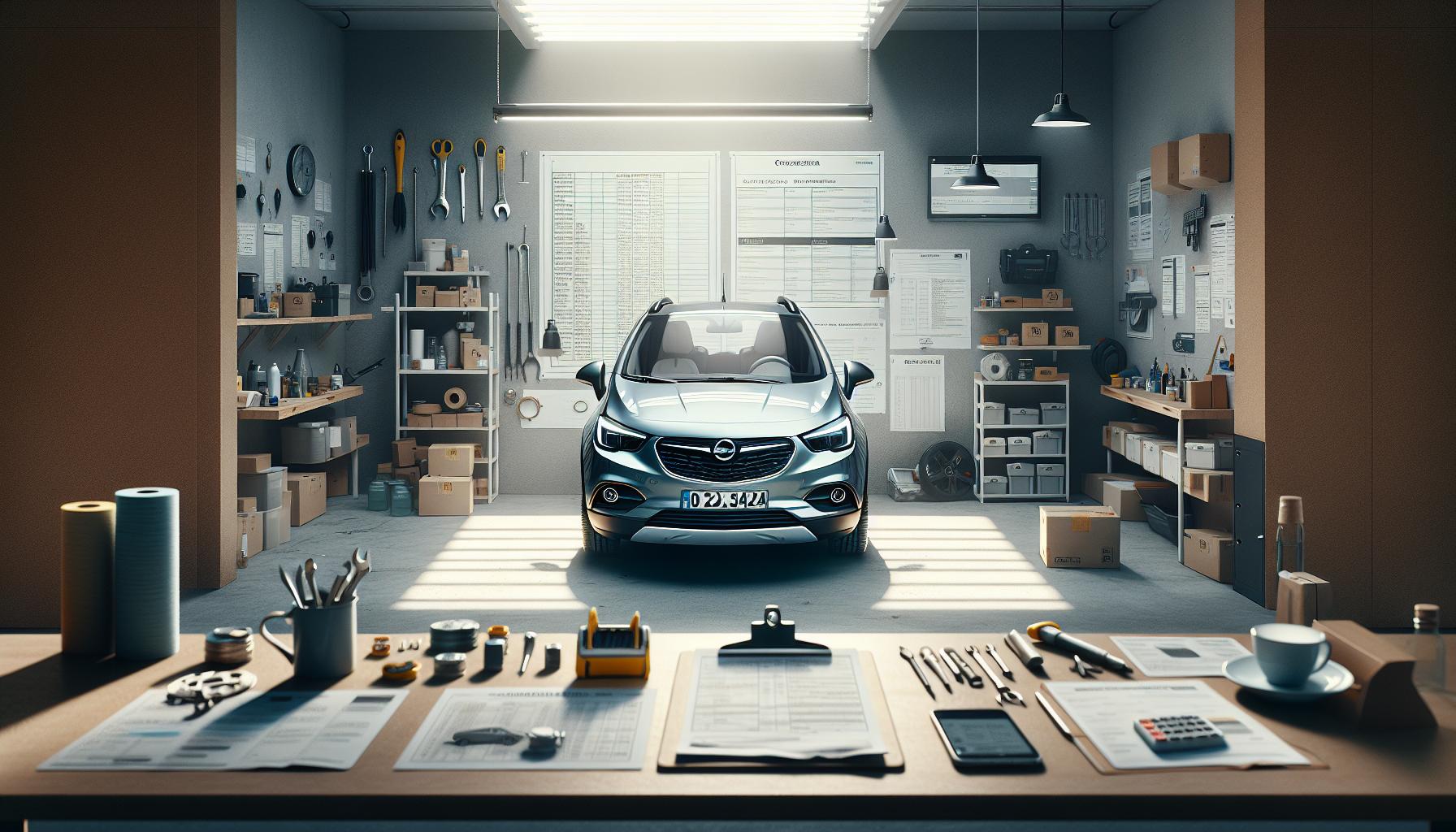 Costos de Mantenimiento del Opel Mokka