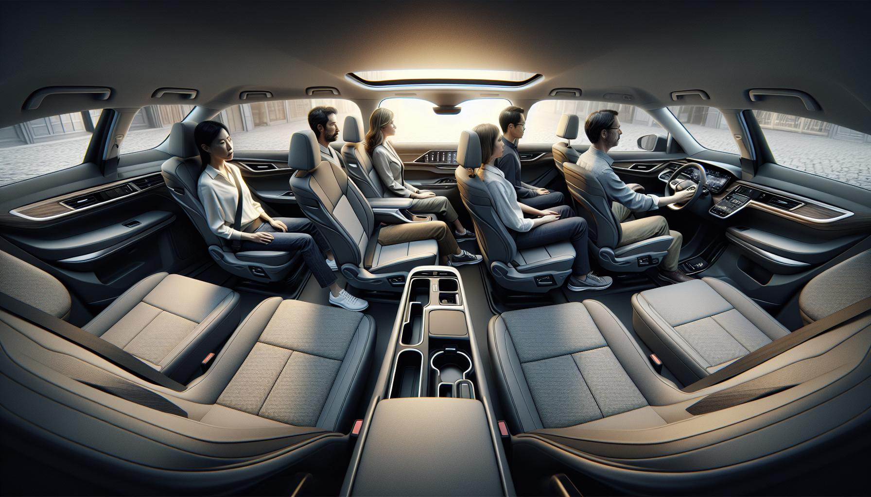 Medidas Interiores y Espacio para Pasajeros