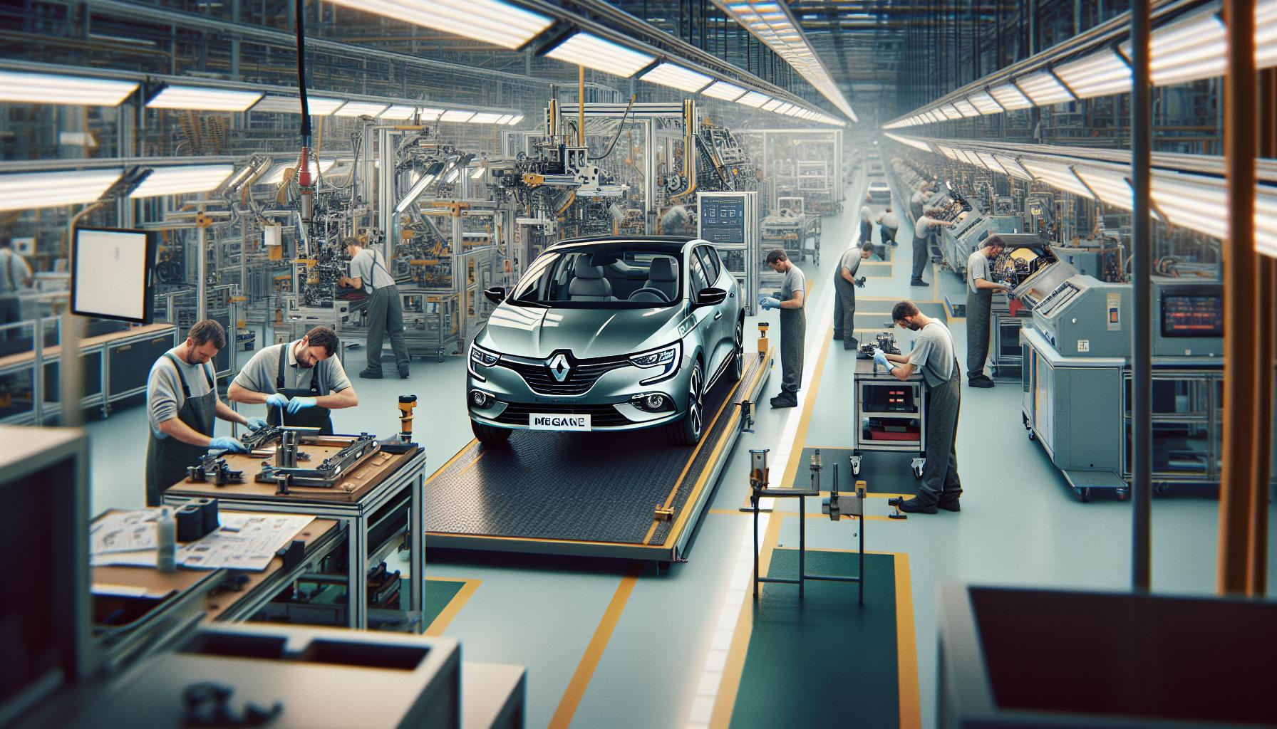 Fases del Proceso de Rodaje del Megane