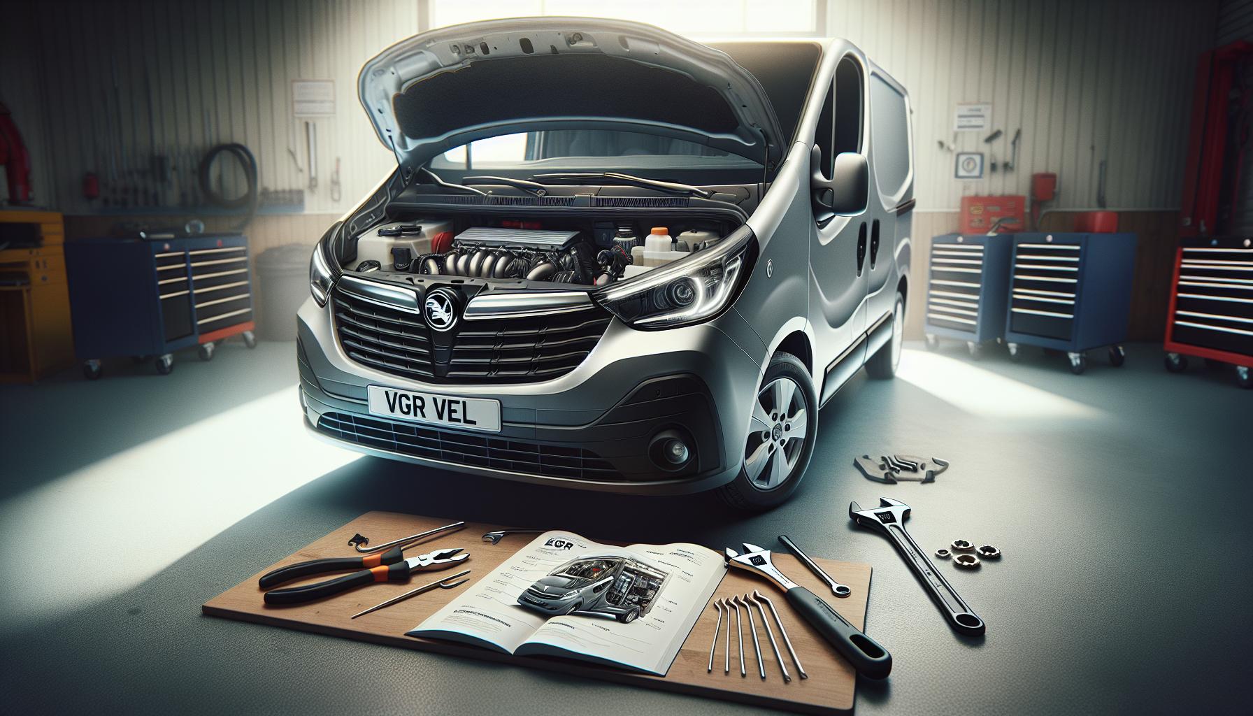 Pasos para Localizar la EGR en el Vivaro