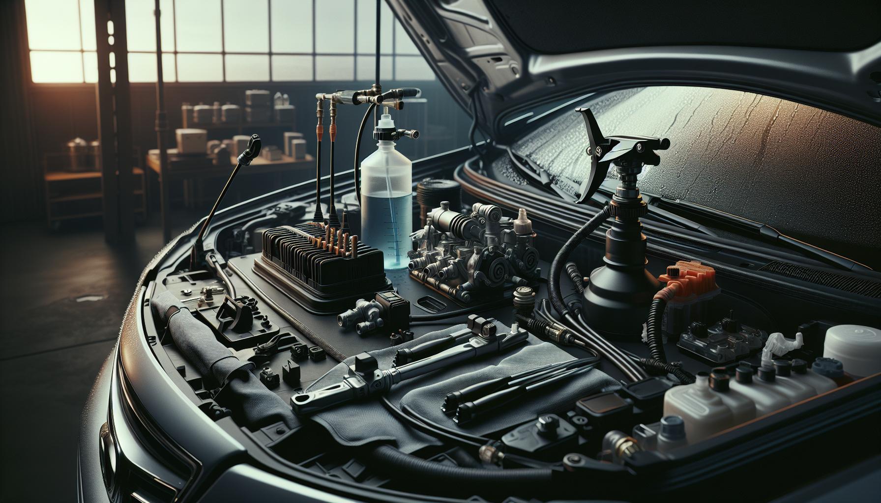 Componentes Esenciales del Sistema Lavaparabrisas