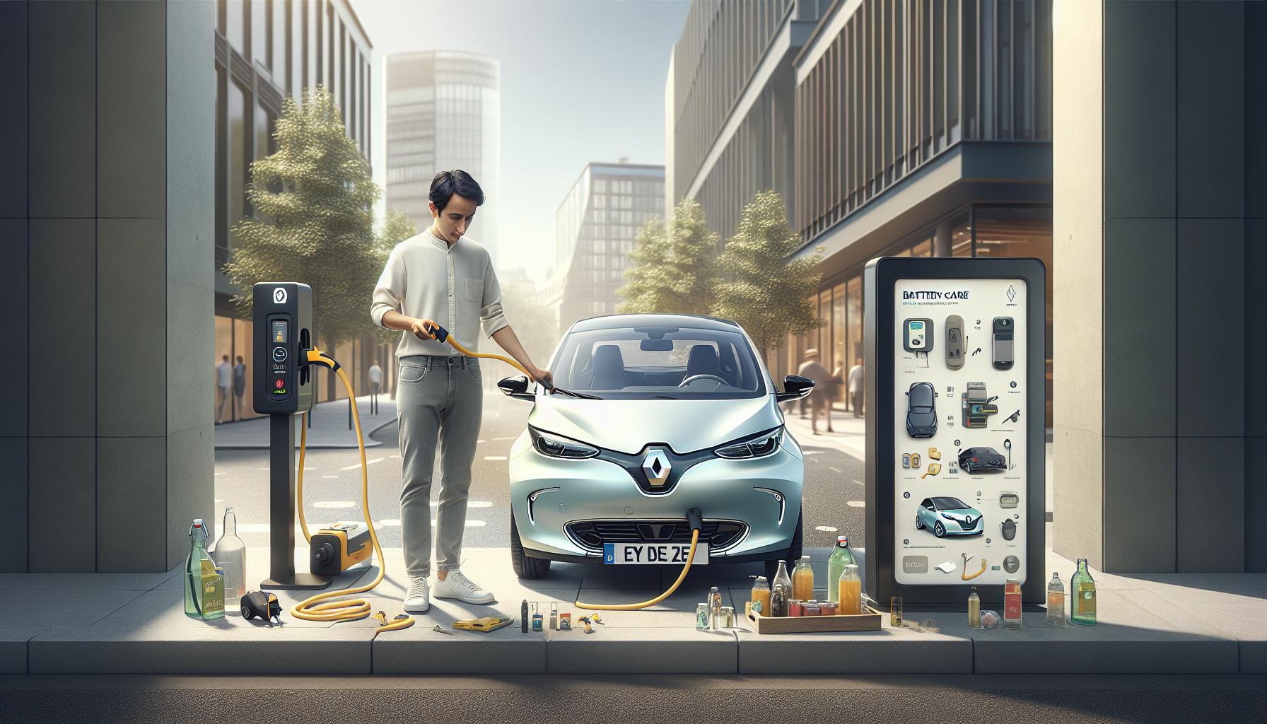 Cuidados y mantenimiento de la batería del Zoe