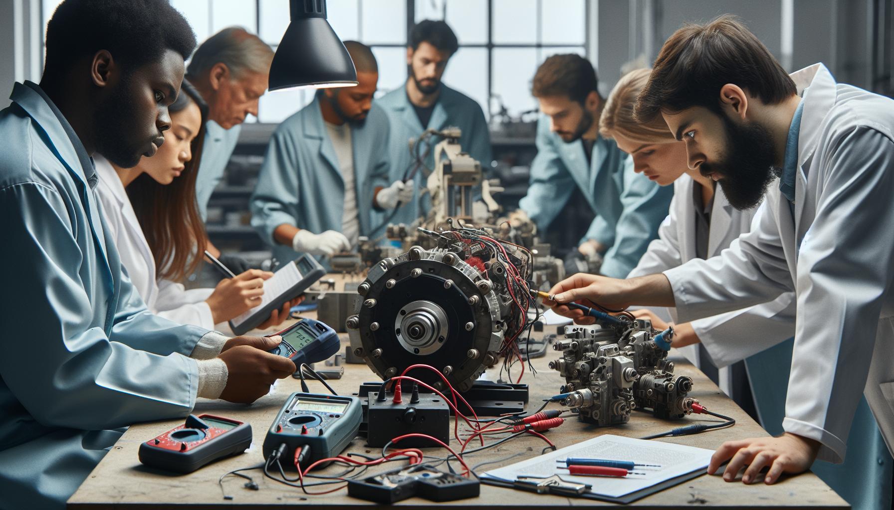 Diagnóstico de Fallas del Motor Eléctrico de Frenos
