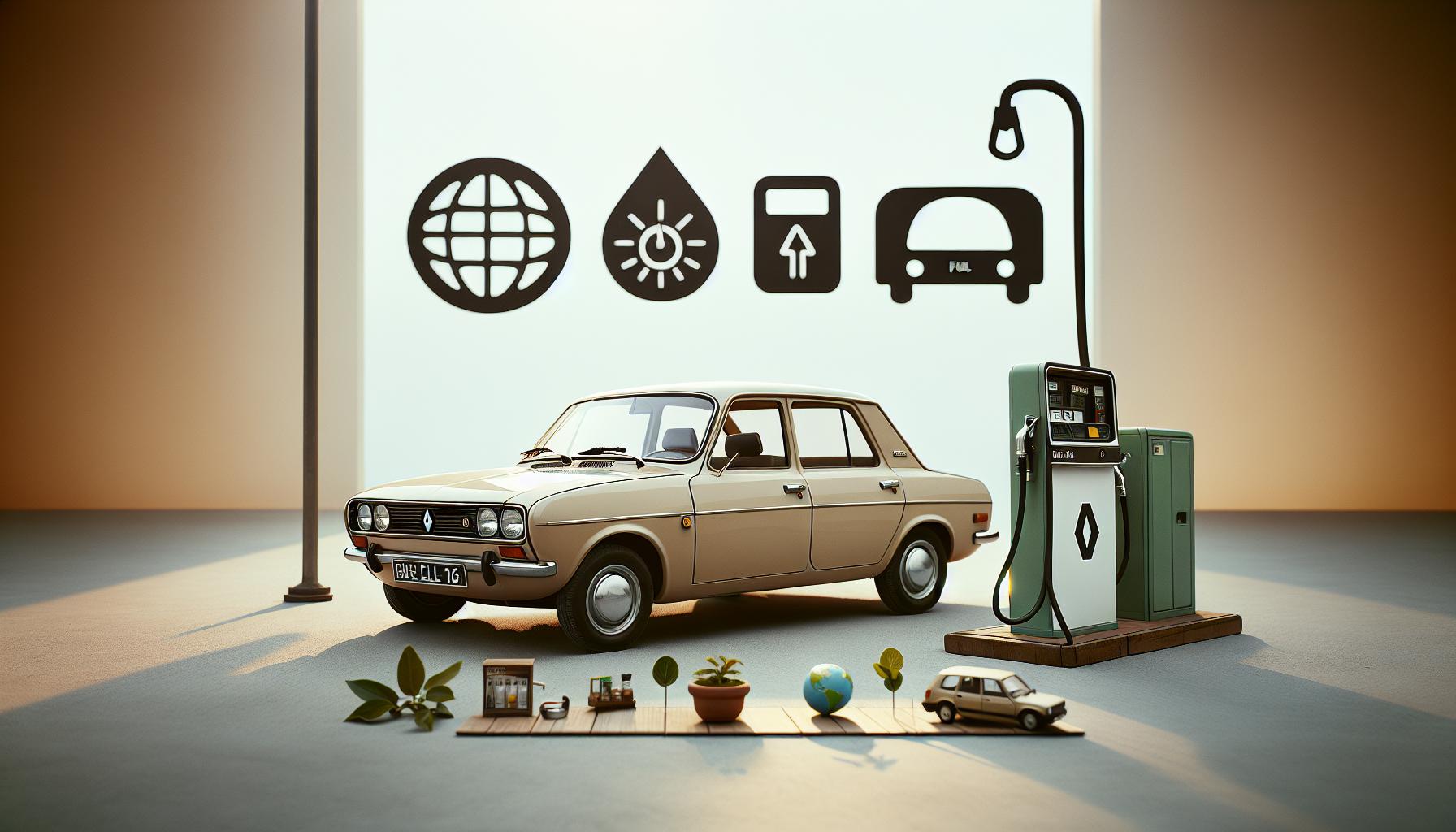 Rendimiento de combustible en el Renault 12