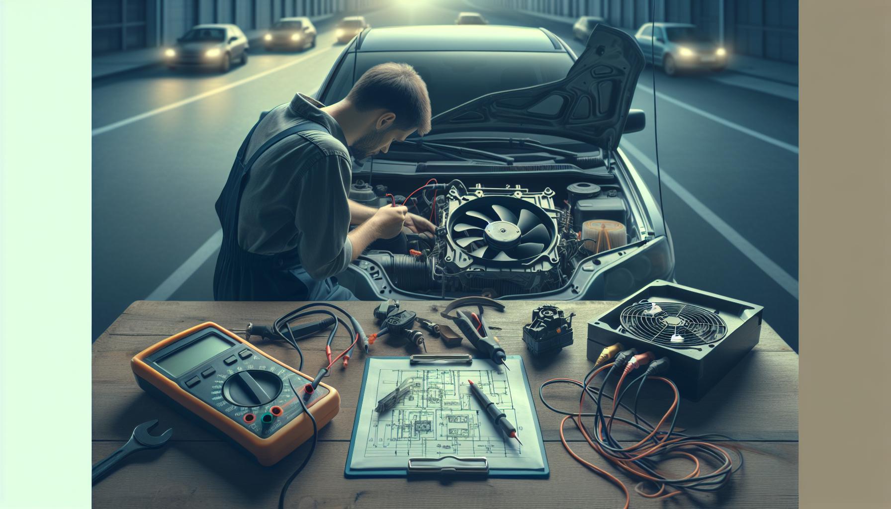 Diagnóstico del Problema del Electroventilador