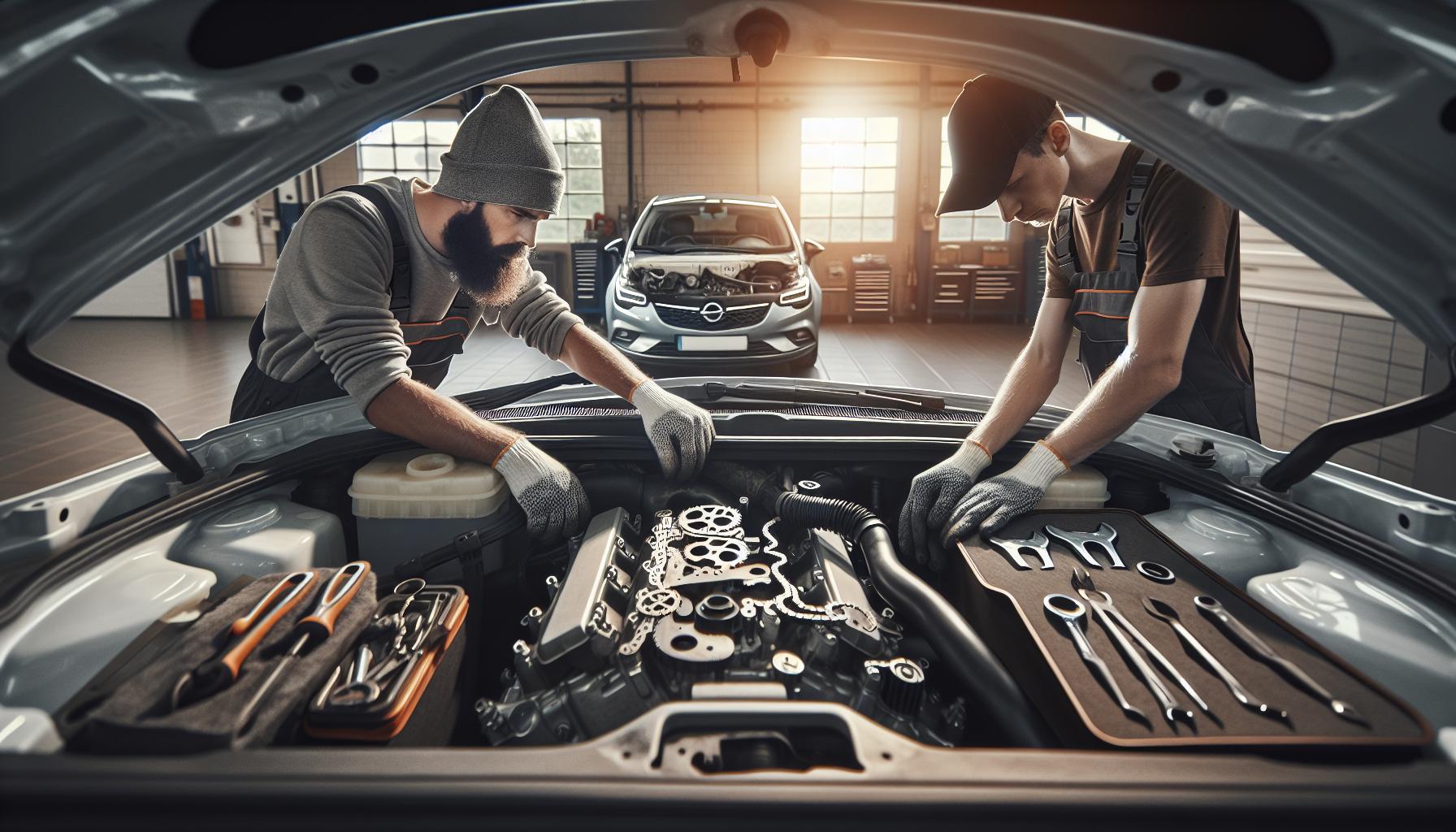 Pasos para Cambiar la Cadena de Distribución en el Opel Corsa