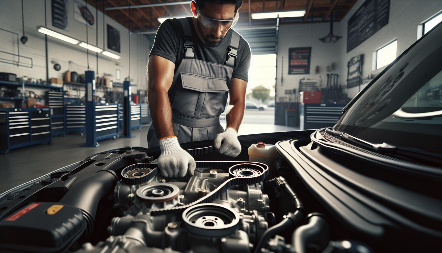 Pasos para reemplazar la correa de distribución