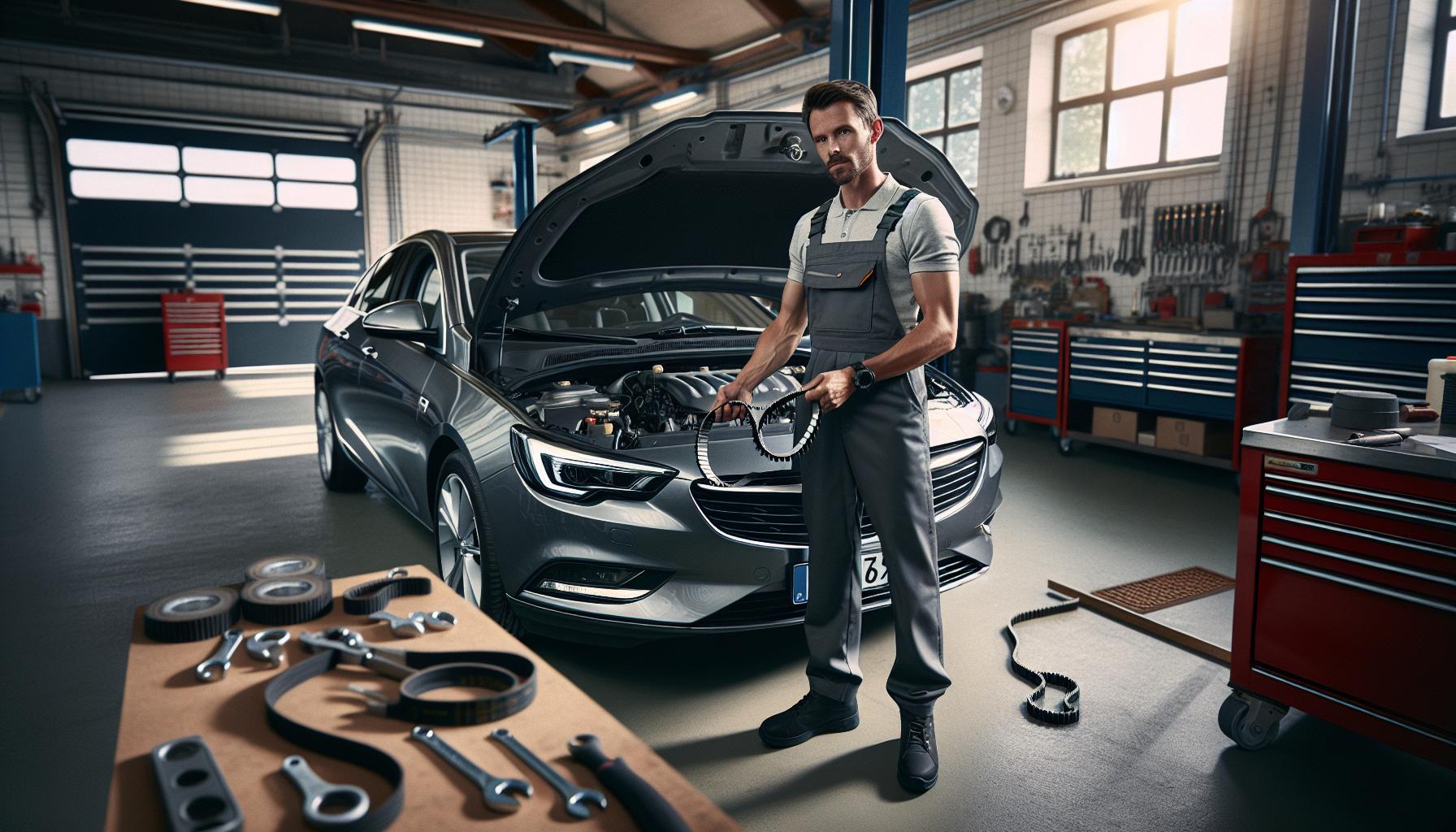 Precio promedio de cambio de correa de distribución para Opel Insignia 2.0 CDTI