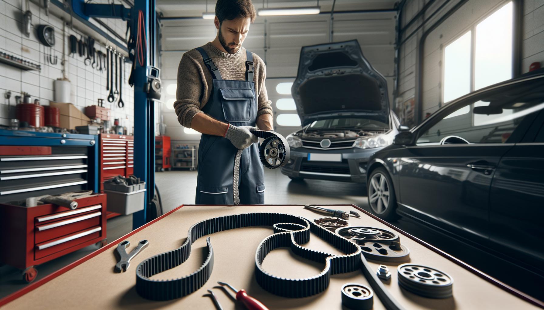 Errores comunes al cambiar la correa de distribución