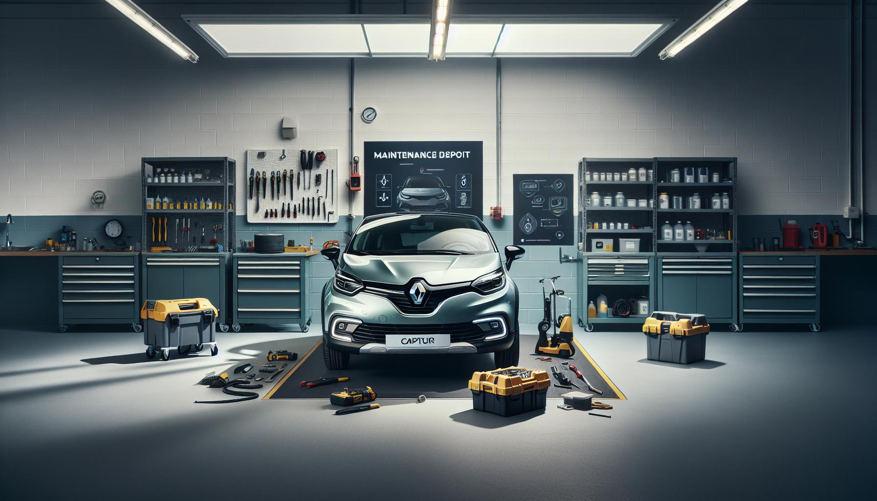 Depósitos de Mantenimiento del Renault Captur E-Tech