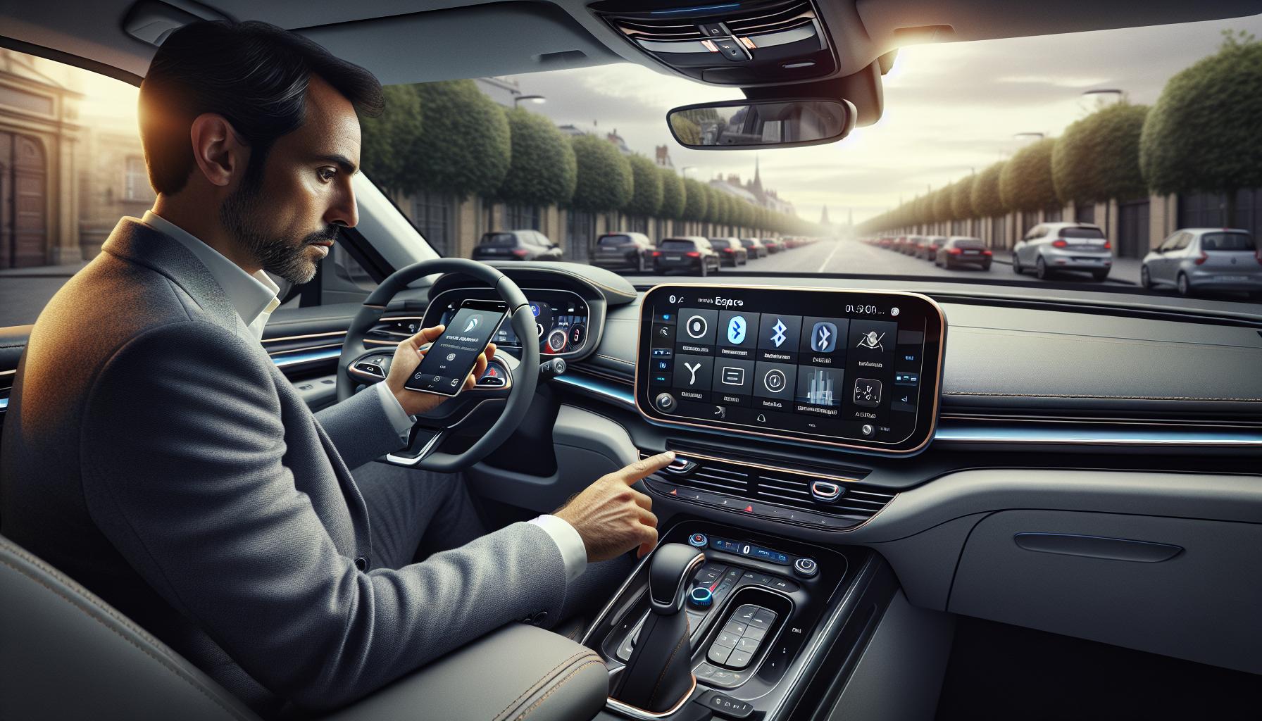 Tecnología y Conectividad en el Renault Espace