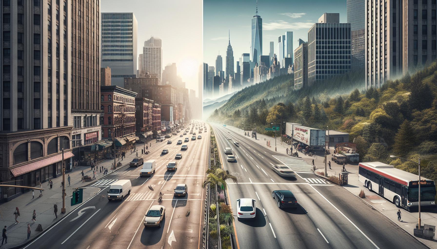 Experiencia de Manejo en la Ciudad vs. Carretera