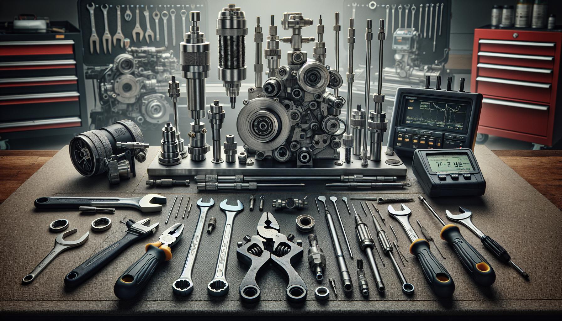 Herramientas Necesarias para Reparar la Bomba Inyectora