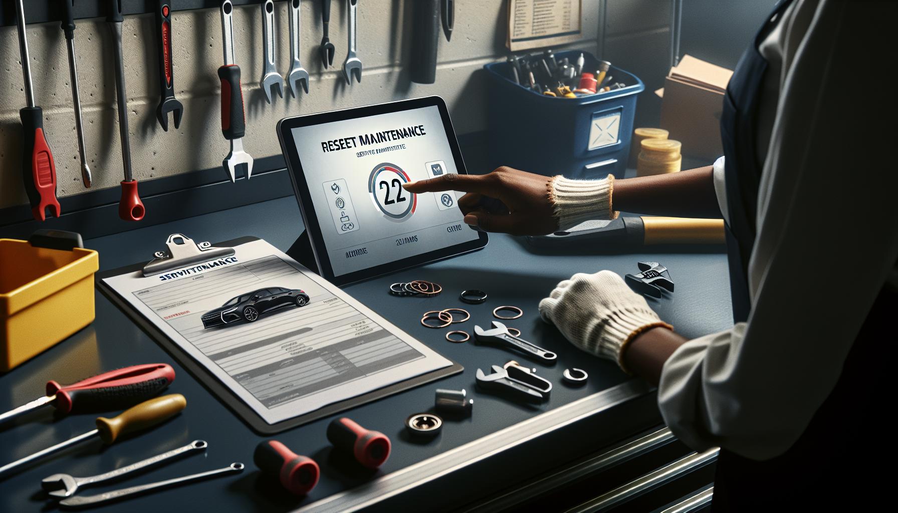 Pasos para Resetear el Mantenimiento en 2 Minutos