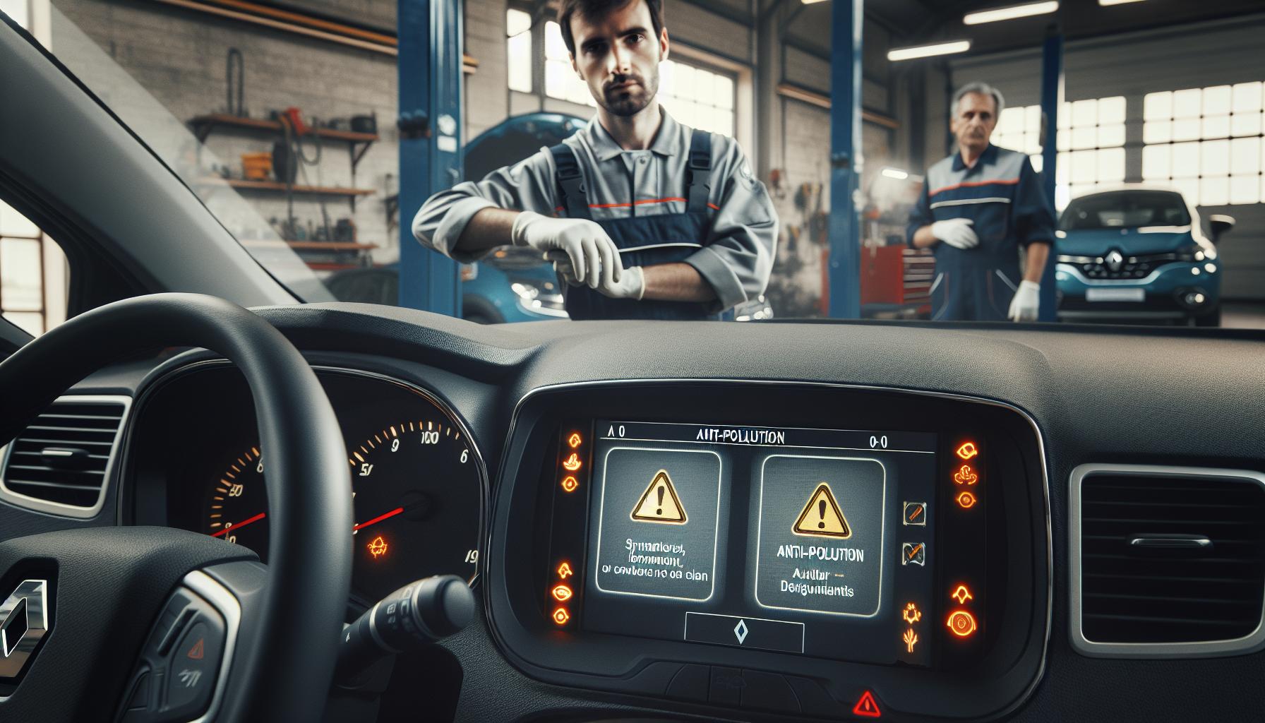 Síntomas de Problemas Antipolución en Renault Fluence