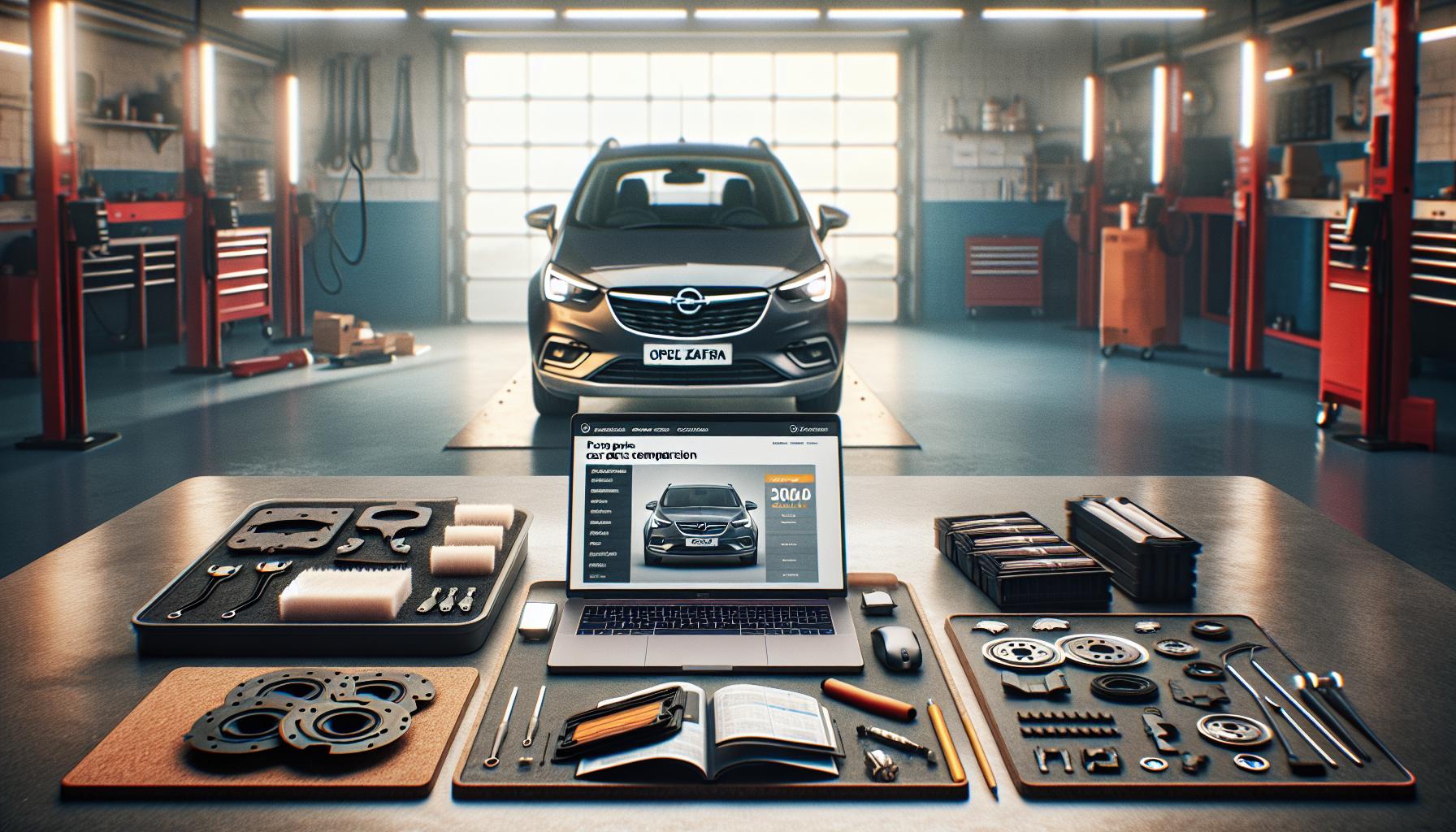 Comparación de Precios: Repuestos para Opel Zafira